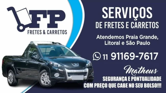 Fp Fretes e Carretos! Vale a Pena Conferir
