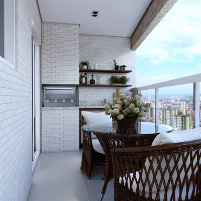 Apartamento com 63.1 m2 - Guilhermina - Praia Grande SP