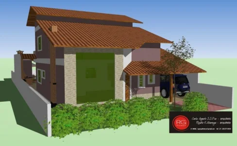 Ubatã - Casa com 2 Dorms em Maricá - Caxito por 190 Mil à Venda