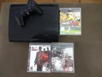PS3 250 Memoria Mais 3 Jogos Zap [19]