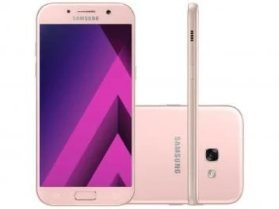 Smartphone Samsung A7 2017 32gb Rosa Dual Chip 4g