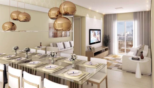 Apartamento com 75.83 m2 - Ocian - Praia Grande SP
