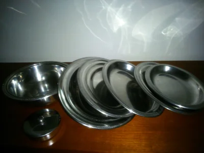 Utilidades: Bandeja, Travessas Diversas Inox