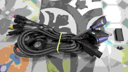 Cabo S Video para Ps2, Ps3, Xbox360, Wii e Wiiu