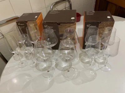 Taças de Cristal Edição Limitada