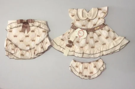 Linda Saída de Maternidade Creme Tema Princesa