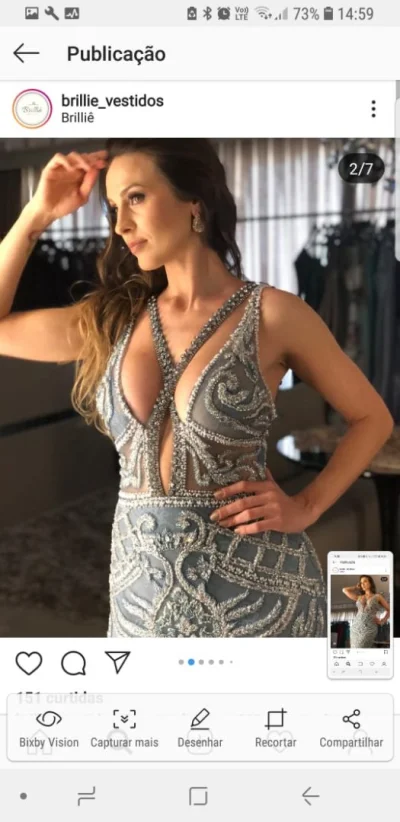 Vestido de Festa Raquel de Queiroz