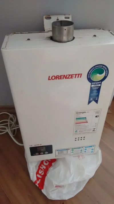 Aquecedor de água a Gás Lorenzetti Lz-1600d