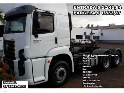 Vendas - Caminhão