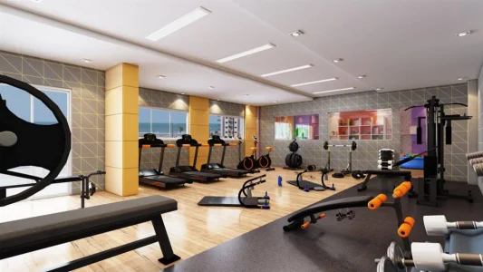 Apartamento com 75.75 m2 - Guilhermina - Praia Grande SP