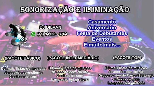 Sonorização e Iluminação