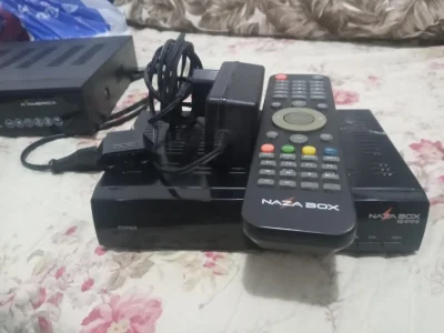 Receptor de Canais a Cabo e 2 Antenas