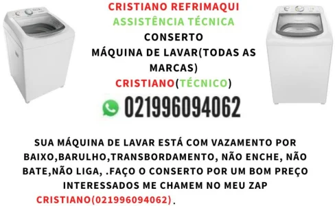 Assistência Técnica ou Conserto para Máquina de Lavar