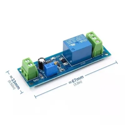 Relé Atraso Temporizador 12v 0a10seg Arduino