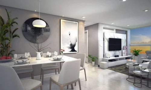 Apartamento com 66.98 m2 - Guilhermina - Praia Grande SP