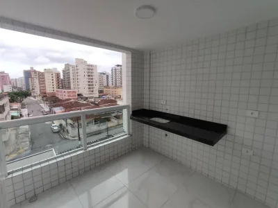Apartamento com 69.91 m2 - Tupi - Praia Grande SP