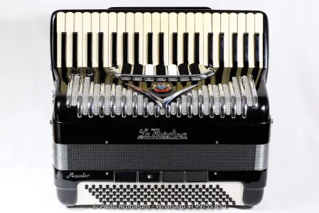 Acordeon La Burdina 4º/5º de Voz 120 Baixos Italiana