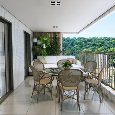 Apartamento com 88.3 m2 - Forte - Praia Grande SP