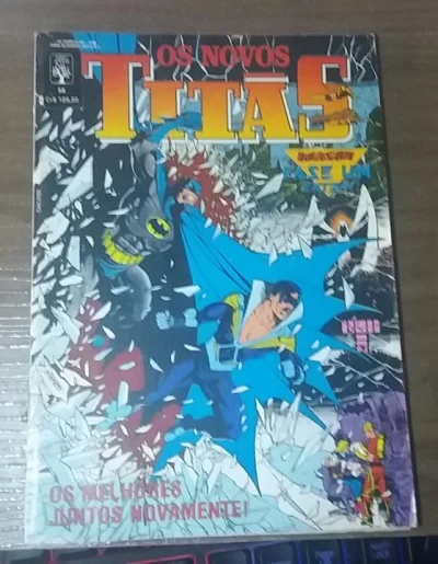 Hq Quadrinho da Dc Comics 'os Novos Titãs' Numero 56