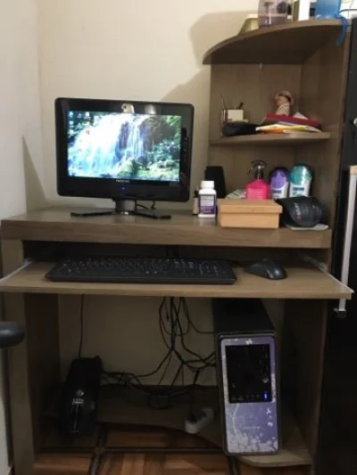 Computador Intel Celeron + Tela + Estabilizador
