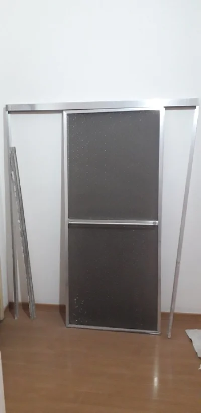 Box para Banheiro e Frente para Armário em Alumínio