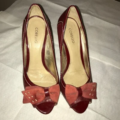 Lindo Sapato Corello Vermelho