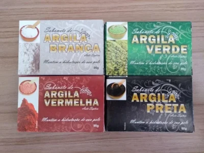 Sabonete de Argila