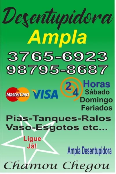 Desentupidora Ampla