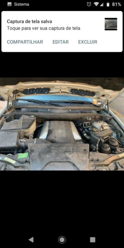 BMW X5 4.4, 2003, Km 107.000 Original Placa Aqi 0088