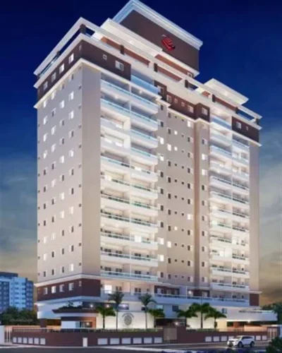 Apartamento com 60.33 m2 - Forte - Praia Grande SP