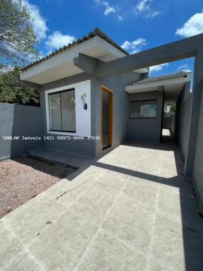 Casa para Venda em Ponta Grossa, Olarias, 3 Dormitórios, 1 Banheiro