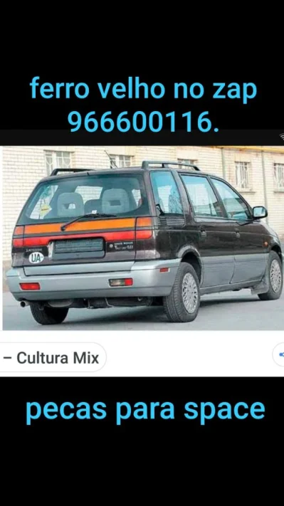Mitsubishi Space Wagon Peças de Automóveis Ferrovelho no Zap