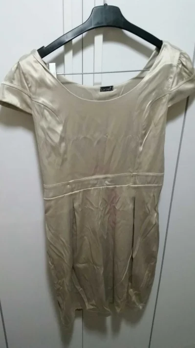 Vestido Bege Social