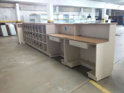 Balcão Pacote + Balcão Caixa (5 Metros) - Conservado