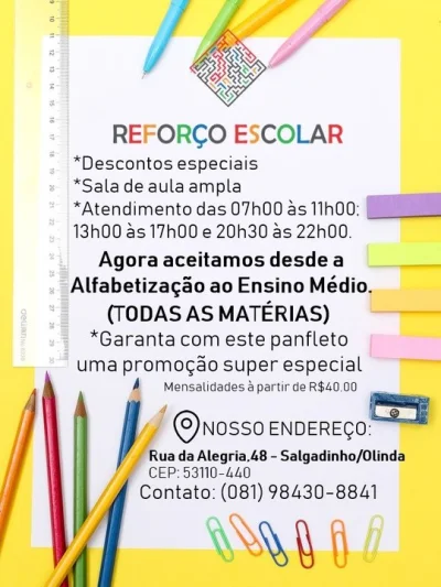 Reforço Escolar