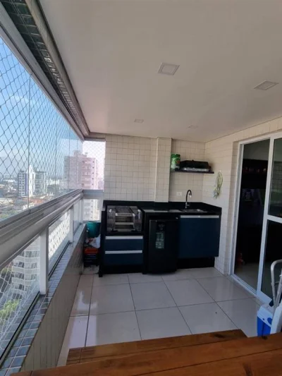 Apartamento com 82 m2 - Guilhermina - Praia Grande SP
