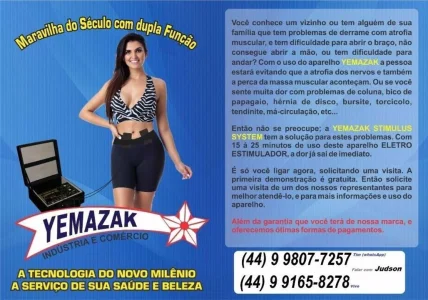 Perca Peso e Faça Fisioterapia Eletrônica no Conforto de Seu Lar