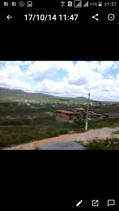 Terreno em Gravatá com 90m2