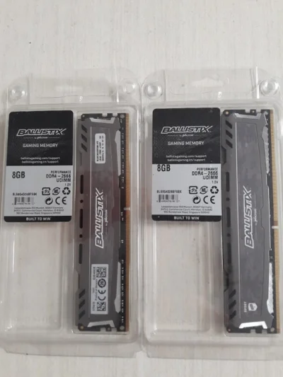 2 Memórias Ran Ballistix