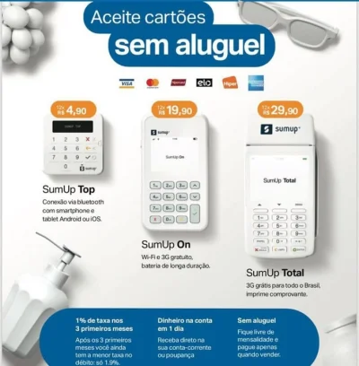 Máquina de Cartao Pronta Entrega