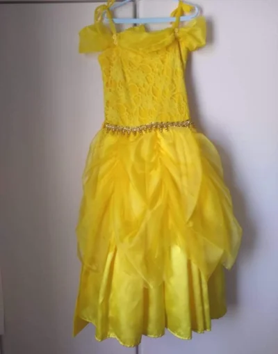 Vestido da Bella (e a Fera)