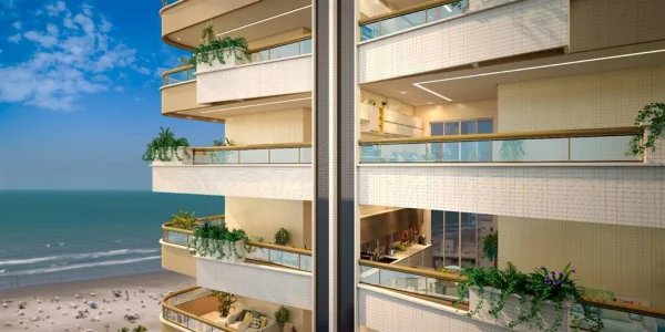 Apartamento com 77.71 m2 - Guilhermina - Praia Grande SP