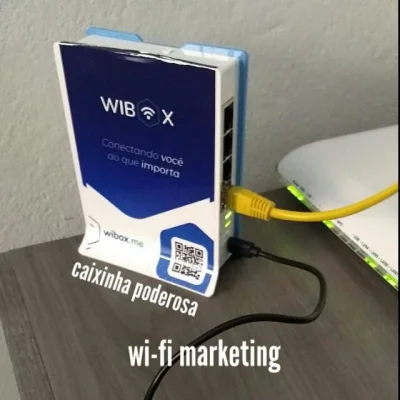 Wibox- Compartilhamento de Internet