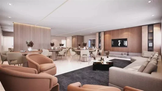 Apartamento com 60.33 m2 - Forte - Praia Grande SP