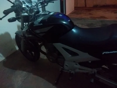Moto Preta Segundo Dono
