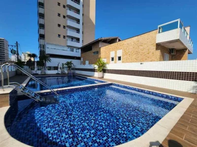 Apartamento com 65 m2 - Guilhermina - Praia Grande SP