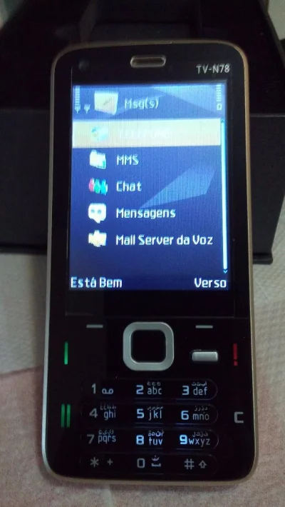 Celular com Teclado e Touch Screem