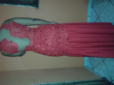 Vestido Vermelho Bordo!