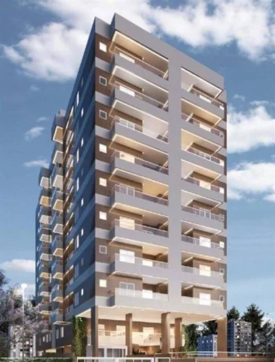 Apartamento com 47.95 m2 - Guilhermina - Praia Grande SP