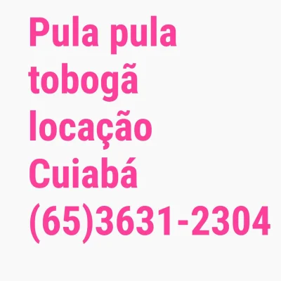 Locação de Brinquedos Cuiabáwhatsap